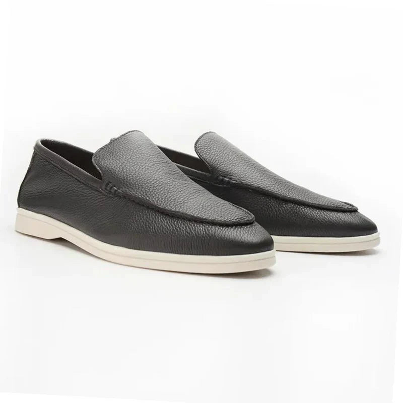 Modaura™ | Rundleren Loafers