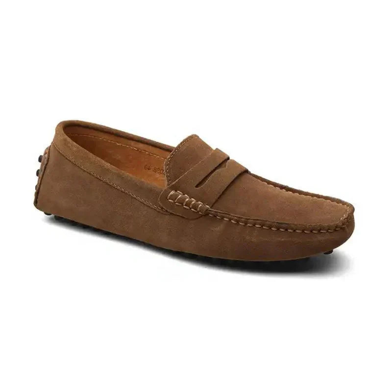 Modaura™ | Suède Driver Loafers