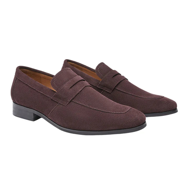 Modaura™ | Suede Strap Loafers