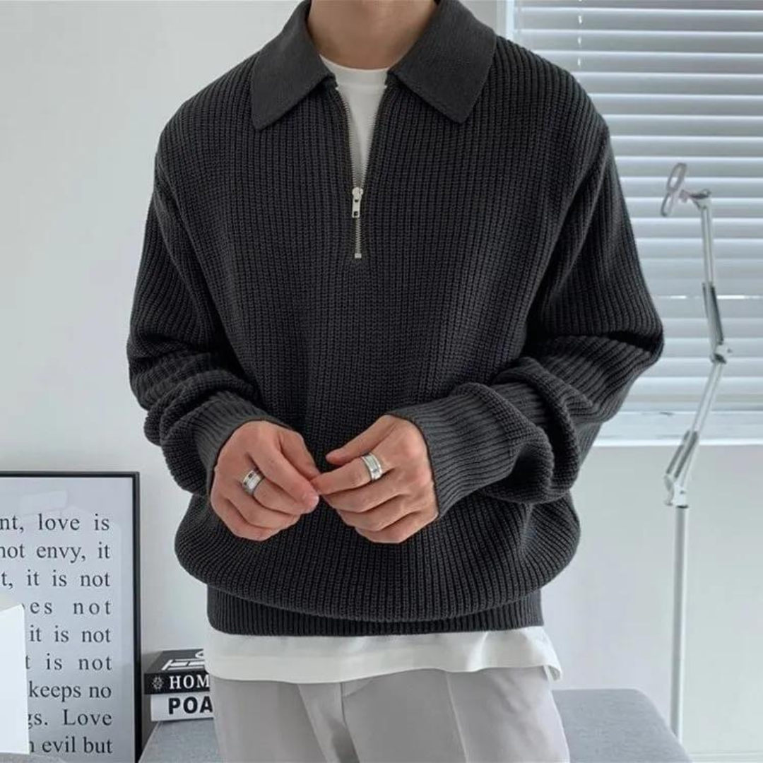 Modaura™ | Julius Half Zip Sweater