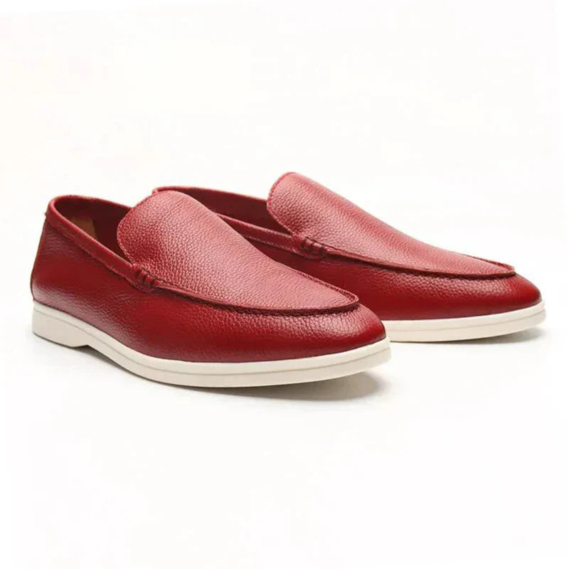 Modaura™ | Rundleren Loafers