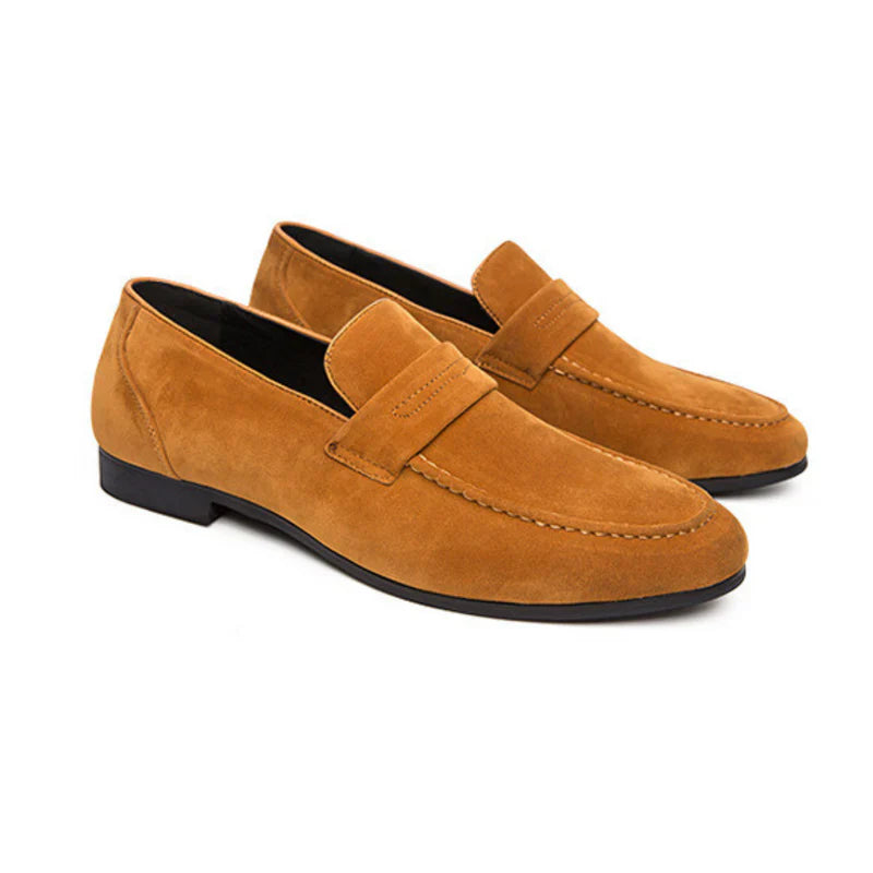 Modaura™ | Suede Strap Loafers