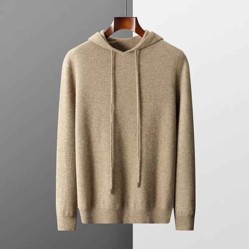 Modaura™ | 100% CASHMERE HOODED SWEATER