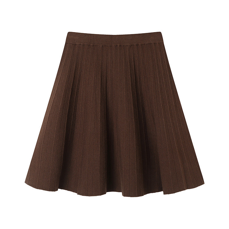 Oxford Pleated Wool Mini