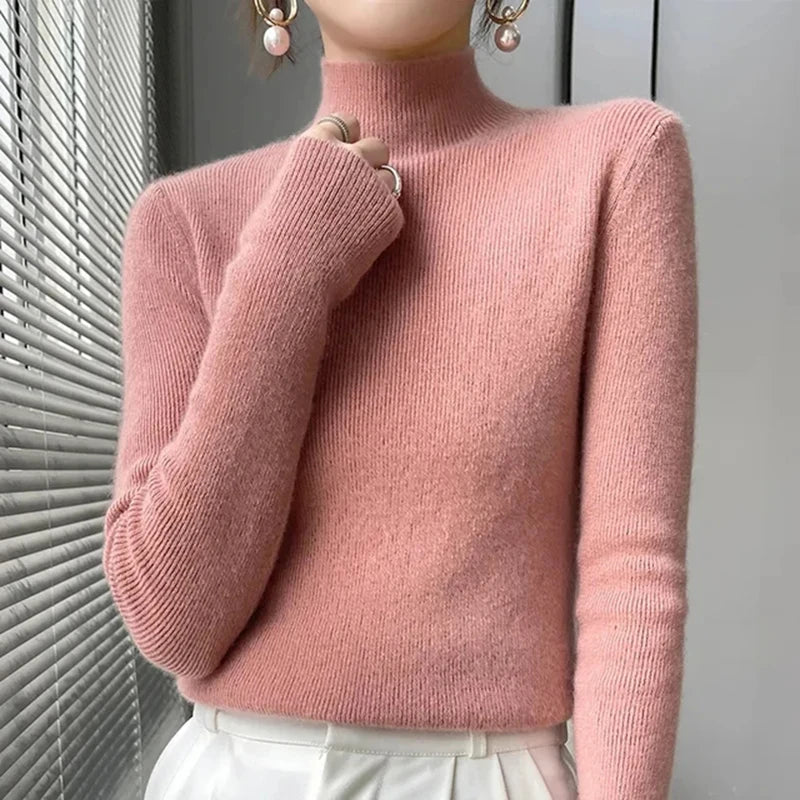 Modaura | Turtleneck Knitted sweater