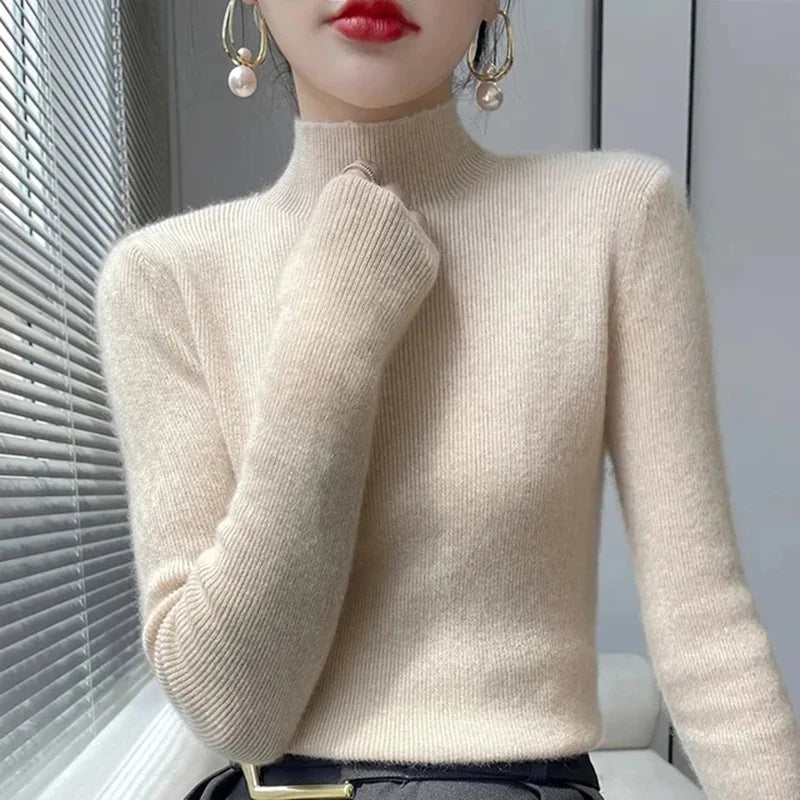 Modaura | Turtleneck Knitted sweater