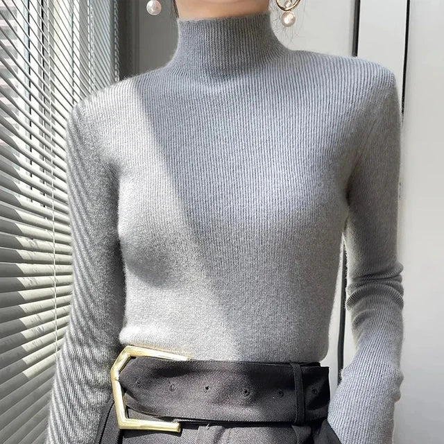 Modaura | Turtleneck Knitted sweater